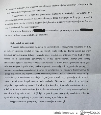 jatutylkopacze - Ciąg dalszy w sprawie oszusta Rafała Topczyńskiego. 

Sąd z rigczem ...