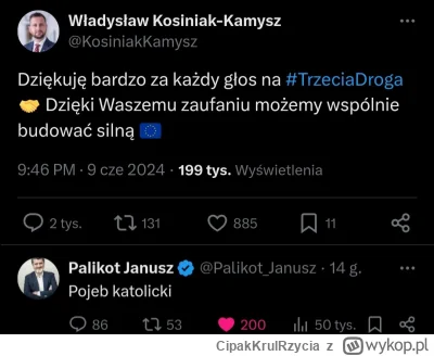 CipakKrulRzycia - #palikot #kosiniakkamysz #polityka #wybory #bekazkatoli Janusz nie ...