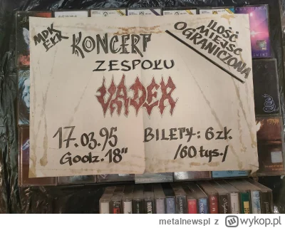metalnewspl - Piękne rękodzieło.

#metal #deathmetal #koncert #95 #elk #metalnews
