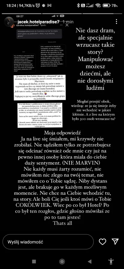 Mandragora007 - jacula wyjasnia. kolejny odcinek Esmeraldy zapewne jeszcze przed Nami...