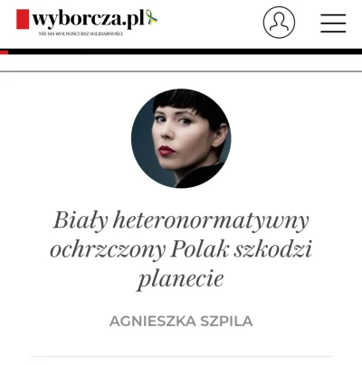 B.....n - Der Onet i Wybiórcza niechaj dalej szczują na tych złych, białych mężczyzn ...