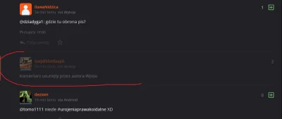 SzejdiSlimSzejdi - >jeszcze usuwa komentarze i mówi, że nie ma wolności słowa dla Kon...