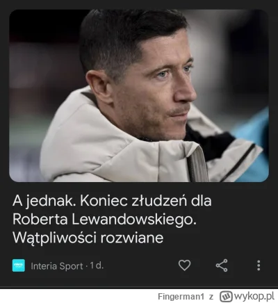 Fingerman1 - Szkoda chłopa. Już wszystko jasne 
#lewandowski #afera