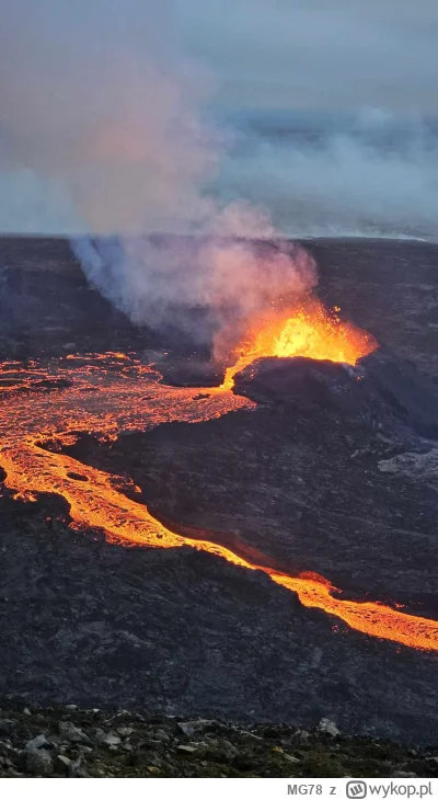 MG78 - @kaczan34: Dla mnie wygląda bardzo spektakularnie - to mój pierwszy wulkan w ż...
