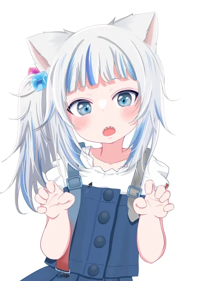 LatajacaPapryka512 - #randomanimeshit #hololive #gawrgura #anime #kemonomimi