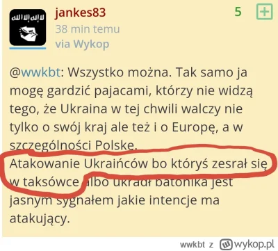 wwkbt - Sorry, ale jak ktoś sra w taksówce albo ukradnie snikersa z żabki to powinno ...