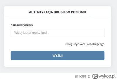 milo88 - Czy tylko mnie kłuje w oczy ta wykopowa "autentykacja" przy logowaniu? Kto t...