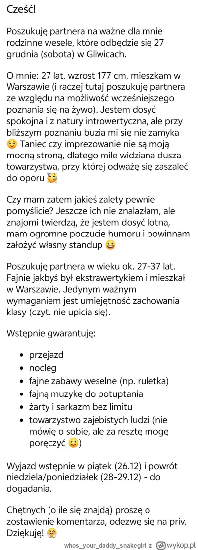 whosyourdaddy_snakegirl - Dlaczego te wszystkie "fajne dziewczyny" szukają randomoweg...