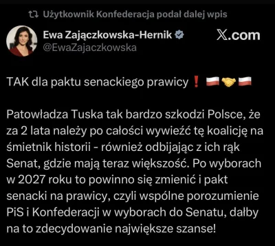 JPRW - PiS-PO jedno zło, a do wywrócenia stolika konieczne jest zawarcie paktu senack...