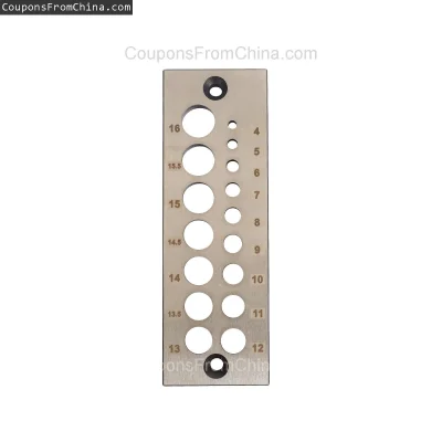 n____S - ❗ Steel Dowel Plate Maker 17 Holes
〽️ Cena: 23.99 USD (dotąd najniższa w his...