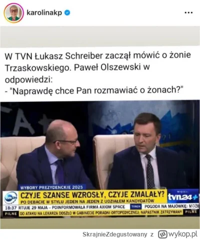SkrajnieZdegustowany - Śmieją się z Łukasza Schreibera @PolskaWrona

https://x.com/Lu...