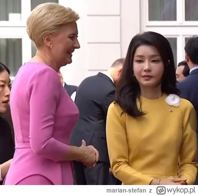 marian-stefan - p0lka vs Azjatka (żona prezydenta Korei Południowej)
Są z tego samego...