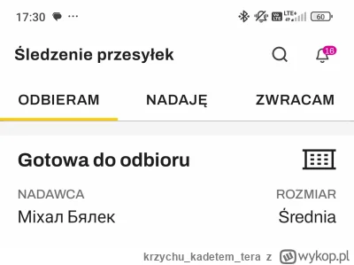 krzychukadetemtera - Panie Michale, Mikołaju mój. Dziękuję!!
#wykopaka