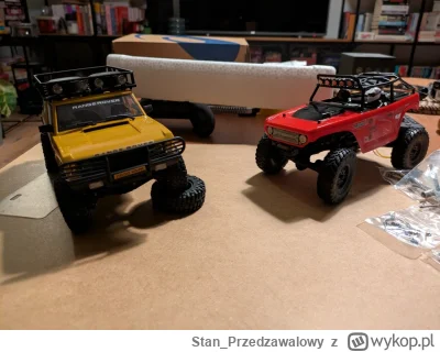 Stan_Przedzawalowy - Dobry wieczór, zacząłem zabawę. 
Scx do motania na clawlera a fc...