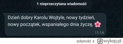 adamdd - Czasami piszą do mnie na WA/Telegramie jakieś dziwne kobiety z Azji, lubię i...