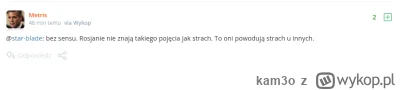kam3o - #ukraina #rosja #russiahateclub

33 % Rosjan deklaruje, że działania wojskowe...