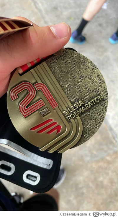 CzasemBiegam - Mirki z tagu #bieganie ukończyłem wczoraj swój pierwszy (pół)maraton (...