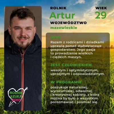 Cornflakes_ - Wróciłam dziś do opisu rolników, jeszcze sprzed emisji. Kazdy z wyjątki...