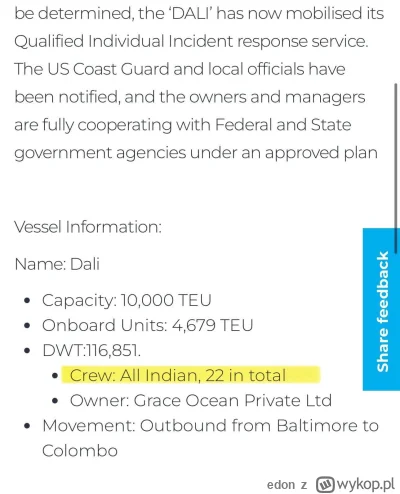 edon - Tak się kończy obsadzanie statków w pełni Indyjską załogą. Pływam od 15 lat i ...