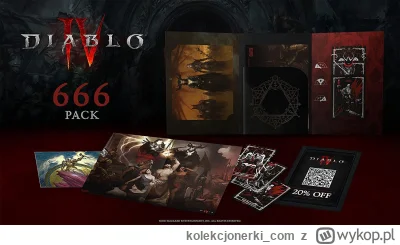 kolekcjonerki_com - Litografia i zestaw dodatków Pack 666 z Diablo IV jako przedsprze...