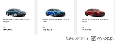 Cztero0404 - @aczutuse: Szczerze, gdybym miał wybierać auto do 250 tys zł obecnie to ...