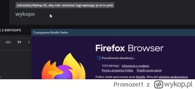 Promozet1 - @WykopX: No nie dziala na Firefox