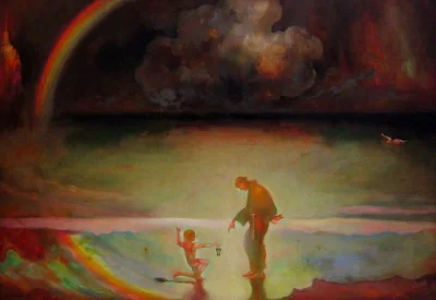 thewatchmaker - Sen świętego Augustyna z Hippony.

Zobaczył dziecko usiłujące na plaż...