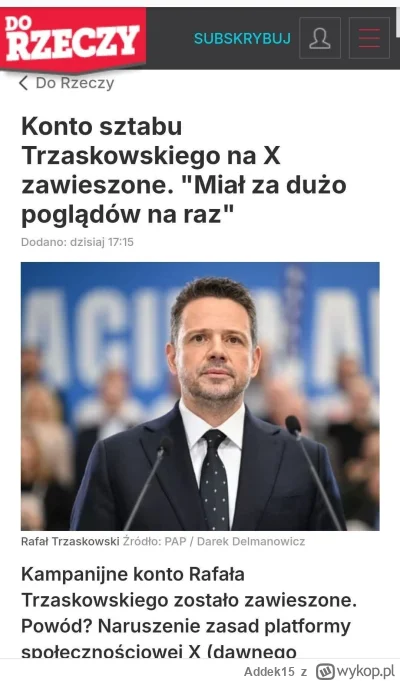 Addek15 - @radkoski serio? ( ͡°( ͡° ͜ʖ( ͡° ͜ʖ ͡°)ʖ ͡°) ͡°)