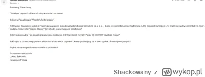 Shackowany - @Kernydz: masz w tekście ile "ten lump" hajsu nawyciągał od durnych ludz...