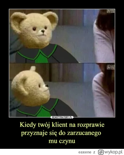 eaxene - Rozprawa karna.
Wiemy, że dane działanie (wysłanie wiadomości) ze strony osk...