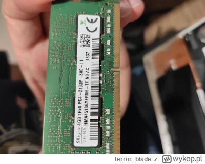 terror_blade - Mam taką kostkę ramu picrel, chciałbym ją wymienić na 8gb.
Nie znam si...