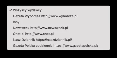 Korda - @blessedbyswiezonka: Swoją drogą lista wydawców nie musi mieć obok adresu str...