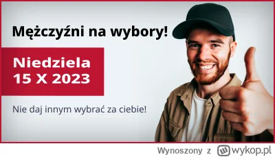 Wynoszony - Jeśli kobiety mogą, to czas aby mężczyźni też zmotywowali swoich kolegów,...