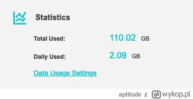 aptitude - Żyjemy w ciekawych czasach, dawniej musiało mi starczyć 15GB na miesiąc mo...