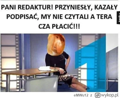 eMWu12 - #slubodpierwszegowejrzenia 

Hokejorz będzie musiał sprzedać wszystkie czapk...