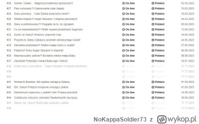 NoKappaSoldier73 - gdzie obejrze całe GT (najlepiej z pl napisami)? Na grupa mirai je...