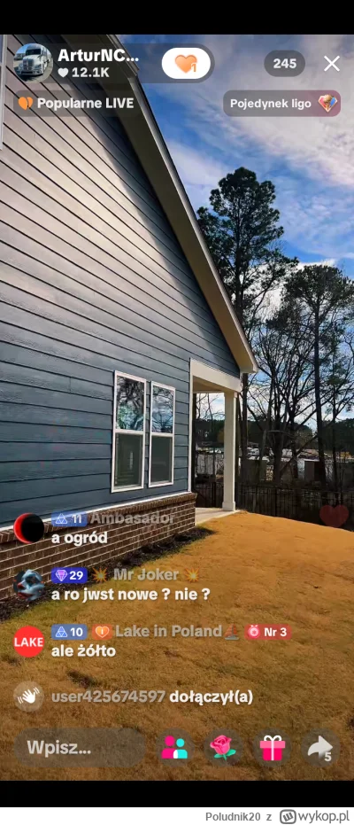 Poludnik20 - Artur pokazuje dziś okolice mijxca w którym mieszka w stanie Karolina Pó...