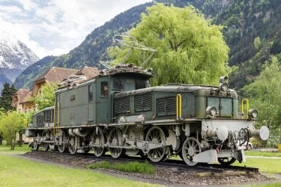 Porten - Wyprodukowane w latach 1919-1941 w Szwajcarii elektryczne lokomotywy serii C...
