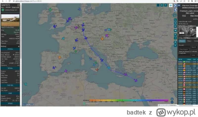 badtek - Chyba 7 samolotów wojskowych NATO leci teraz w okolice bliskiego wschodu. Os...