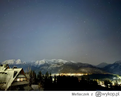 Mefiaczek - #fotografia #fotografiamobilna #koscielisko #gory #polska trochę #astrofo...