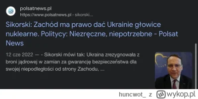 huncwot_ - @Bobito: dlaczego z wyjątkiem nuklearnej? Nasz as dyplomacji twierdzi co i...