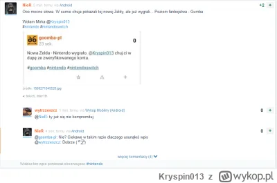 Kryspin013 - >@Kryspin013: za co spadł z rowerka?

@Bujak: Nie wiem za co dokładnie, ...