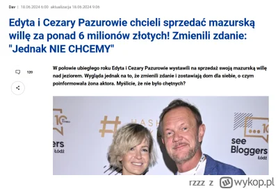 rzzz - No, szkoda, szkoda wam powiem, taka okazja była...

https://www.pudelek.pl/tak...