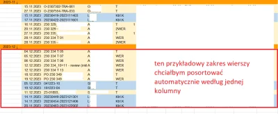 czykoniemnieslysza - Pytanko do lepiej ogarniających Excela. Mam tabelkę, w której w ...