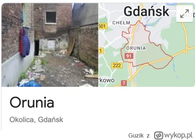 Guzik - Zdjęcie reprezentujące Orunię w Google.

#gdansk