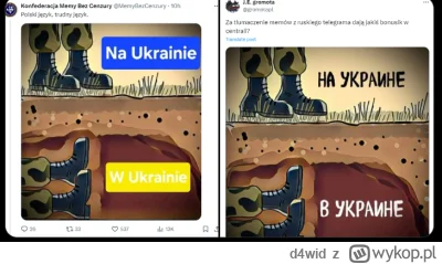 d4wid - Oczywiście konto nawiązujące do #konfederacja przypadkowe

#ukraina #rosja #w...