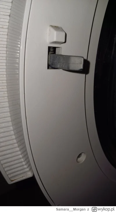 Samara__Morgan - Czy da się jakoś wyregulować ten wihajster w przwiczkach pralki #bos...