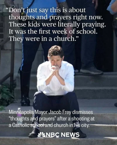 R187 - Burmistrz Minneapolis mówi, że modlenie sie za ofiary ataku nie wystarczy. One...
