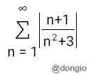 dongio - Jakie kryterium użyć do takiego oto szeregu?
#matematyka