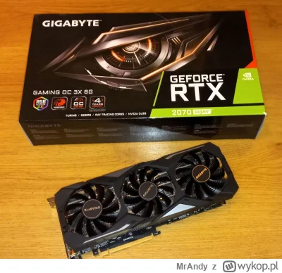 MrAndy - Gigabyte RTX 2070 Super - 1050 zł.

https://www.olx.pl/d/oferta/gigabyte-rtx...